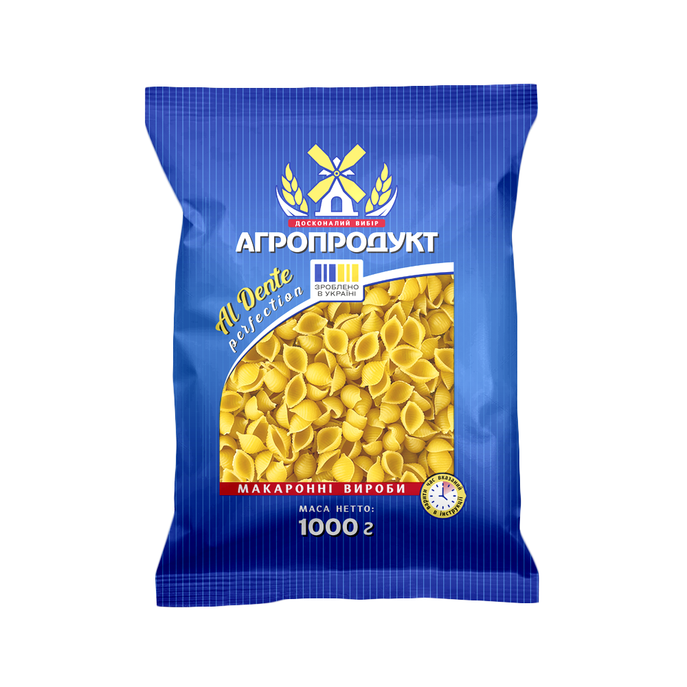 Макарони Al Dente Мушля 1 кг